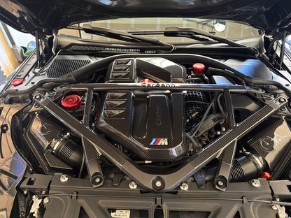 CarBahn CSL Style Carbon Fiber 5-Point Strut Brace | BMW M2/M3/M4 G80 G82 G83 G87