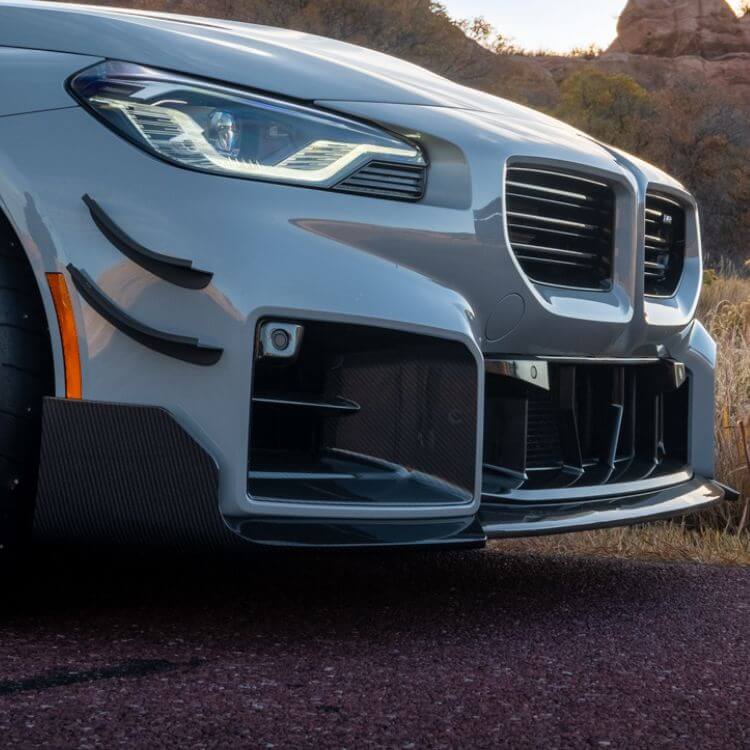 CarBahn Carbon Fiber Canards | BMW G87 M2