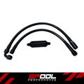 Spool Performance High Performance Stainless Steel 10 Micron In-Line Filter UniBMW [N54/N55] E9X/E8X/E6X t