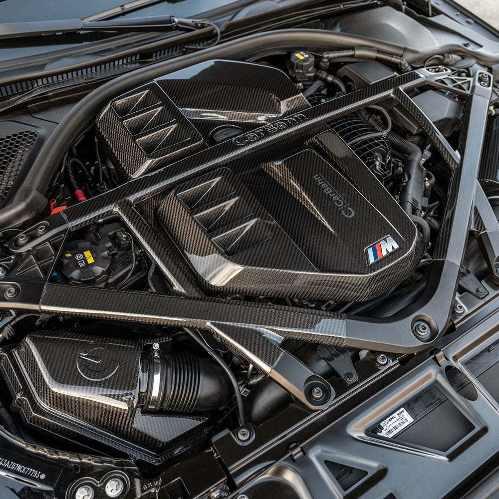 CarBahn CSL Style Carbon Fiber 5-Point Strut Brace | BMW M2/M3/M4 G80 G82 G83 G87