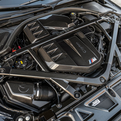 CarBahn CSL Style Carbon Fiber 5-Point Strut Brace | BMW M2/M3/M4 G80 G82 G83 G87