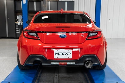 3-Inch Cat-Back, Street Profile, Single Rear Exit Exhaust, S48063CF | 2017-2026 Toyota GR86 | 2013-2016 Scion FR-S | 2013-2026 Subaru BRZ