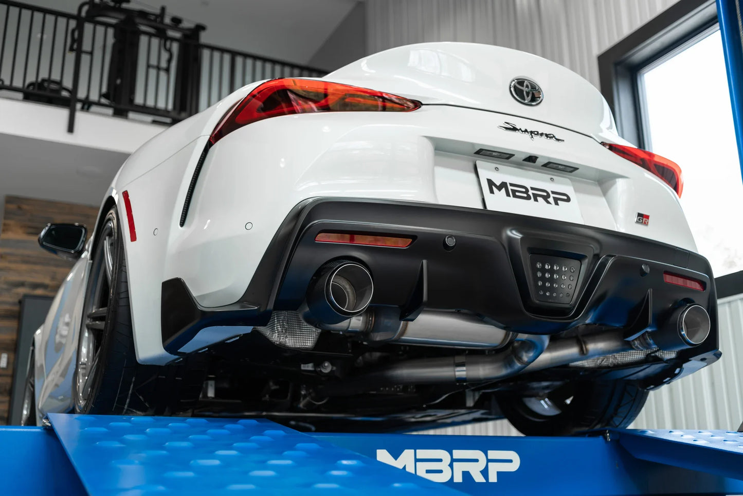 3-Inch Cat-Back, Active Profile, Dual Rear Exit Exhaust, S43003CF | 2020-2026 Toyota Supra