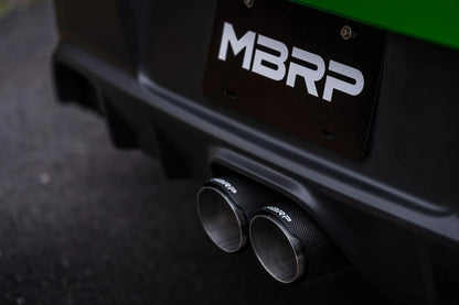 3-Inch Cat-Back, Street Profile, Dual Center Rear Exit Exhaust, S43033CF | 2023-2026 Toyota GR Corolla