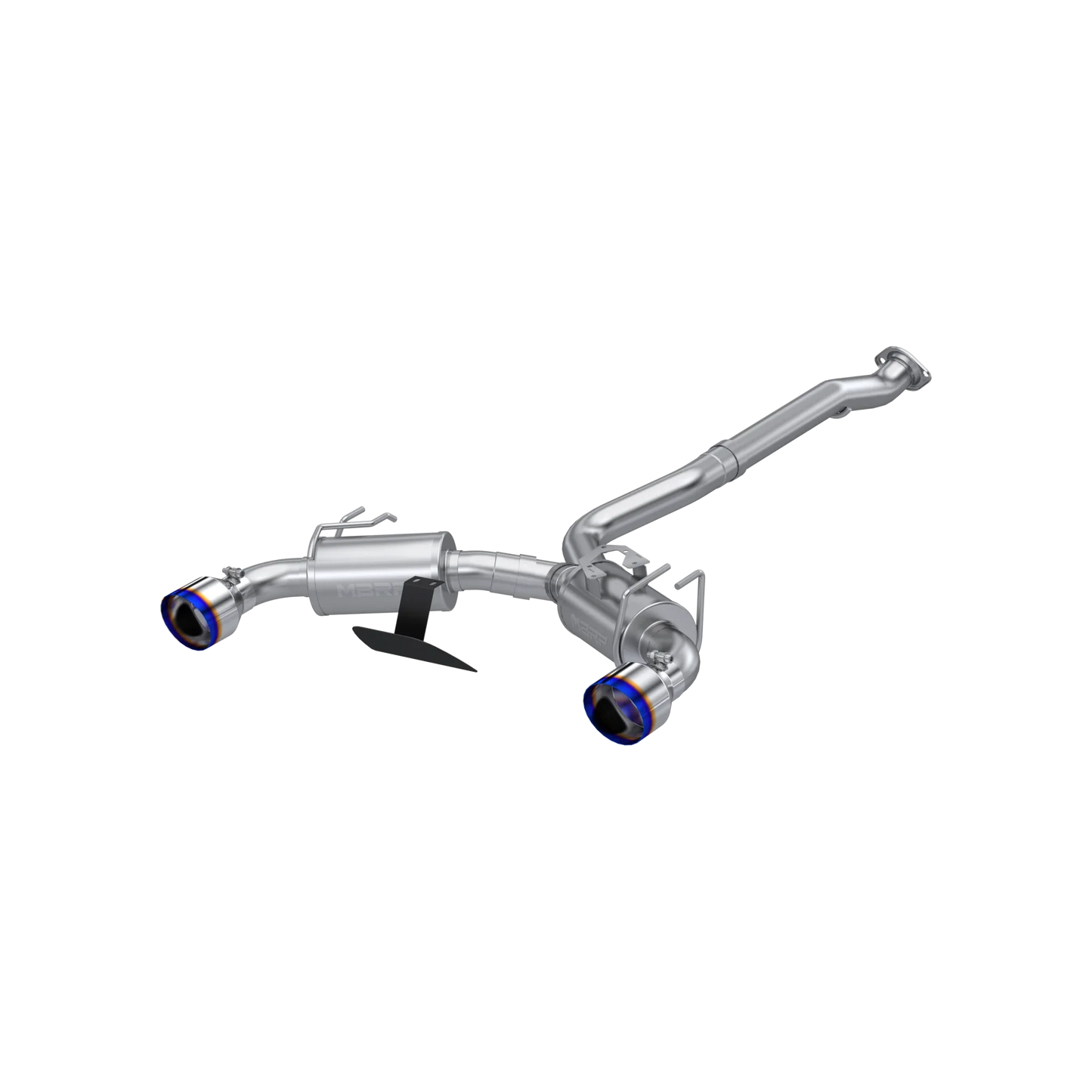 3-Inch Cat-Back, Street Profile, Dual Rear Exit Exhaust, S43023BE | 2023-2026 Toyota GR Corolla