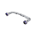 MBRP 2.5-Inch Axle-Back, Street Profile, Dual Rear Exit Exhaust, S48053BE | 2022-2026 Toyota GR86 | 2022-2026 Subaru BRZ
