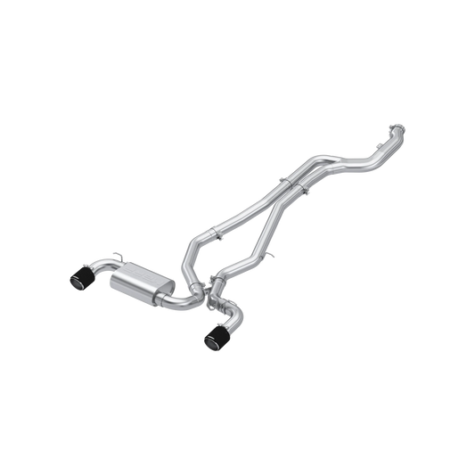 3-Inch Cat-Back, Active Profile, Dual Rear Exit Exhaust, S43003CF | 2020-2026 Toyota Supra
