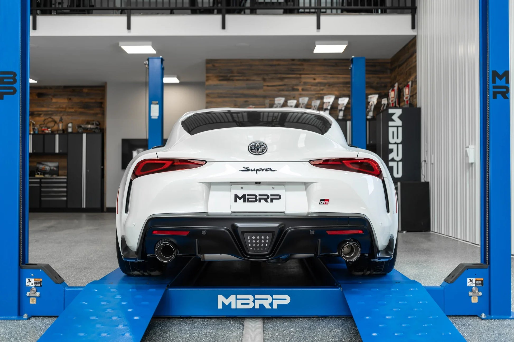 3-Inch Cat-Back, Active Profile, Dual Rear Exit Exhaust, S43003CF | 2020-2026 Toyota Supra