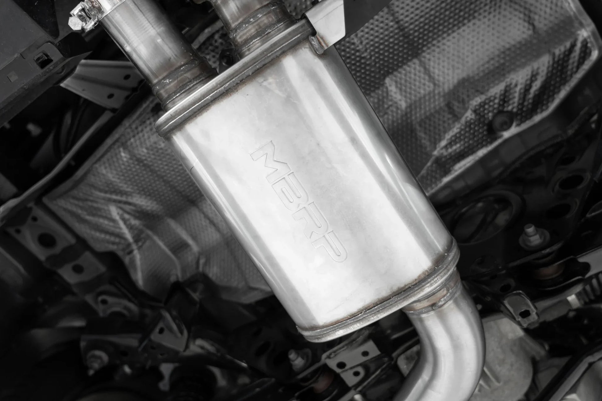 3-Inch Cat-Back, Street Profile, Dual Center Rear Exit Exhaust, S43033CF | 2023-2026 Toyota GR Corolla