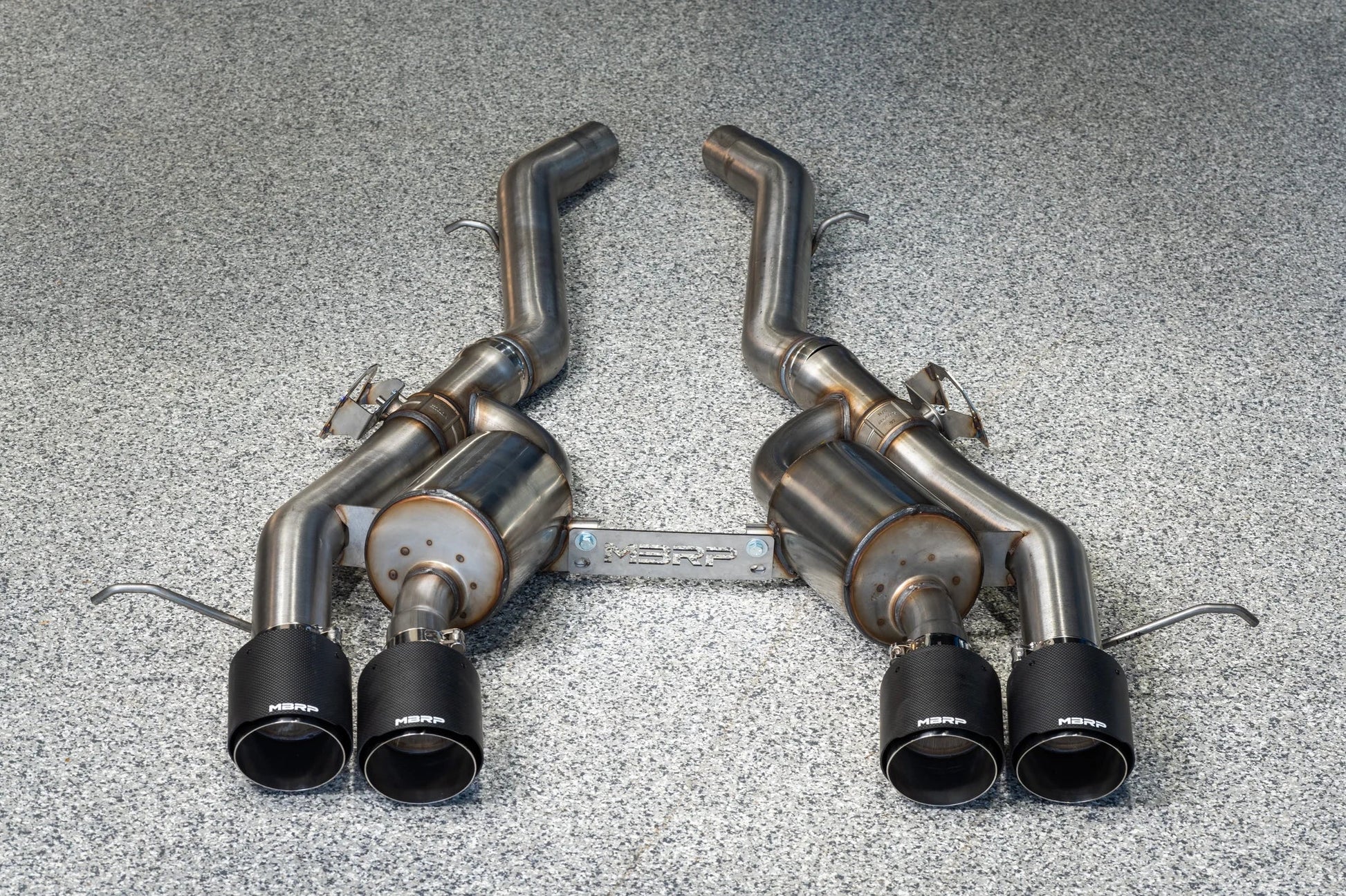 3-Inch Axle-Back, Active Profile, Quad Rear Exit Exhaust, S45033CF | 2021-2026 BMW M4/M3