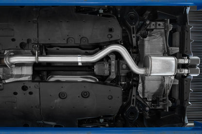 3-Inch Cat-Back, Street Profile, Dual Center Rear Exit Exhaust, S43033BE | 2023-2026 Toyota GR Corolla