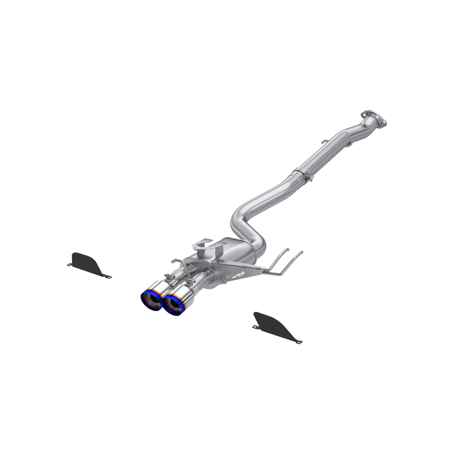 3-Inch Cat-Back, Street Profile, Dual Center Rear Exit Exhaust, S43033BE | 2023-2026 Toyota GR Corolla