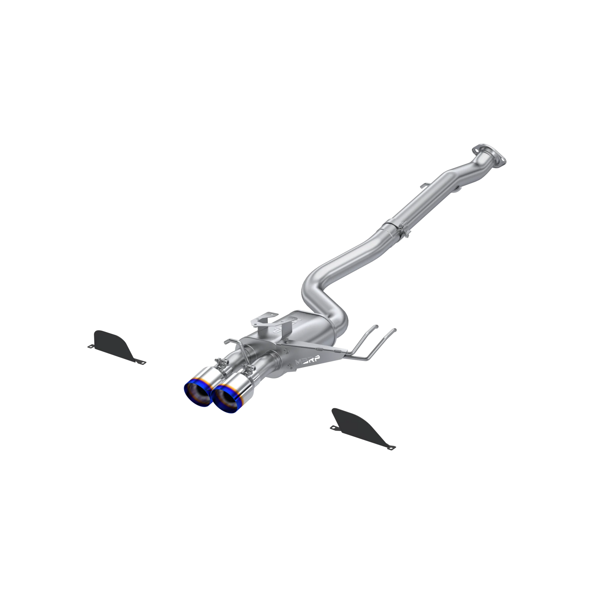 3-Inch Cat-Back, Street Profile, Dual Center Rear Exit Exhaust, S43033BE | 2023-2026 Toyota GR Corolla