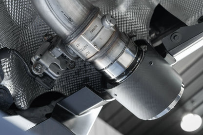 3-Inch Cat-Back, Active Profile, Dual Rear Exit Exhaust, S43003CF | 2020-2026 Toyota Supra
