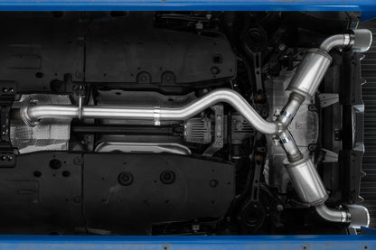 3-Inch Cat-Back, Street Profile, Dual Rear Exit Exhaust, S43023BE | 2023-2026 Toyota GR Corolla