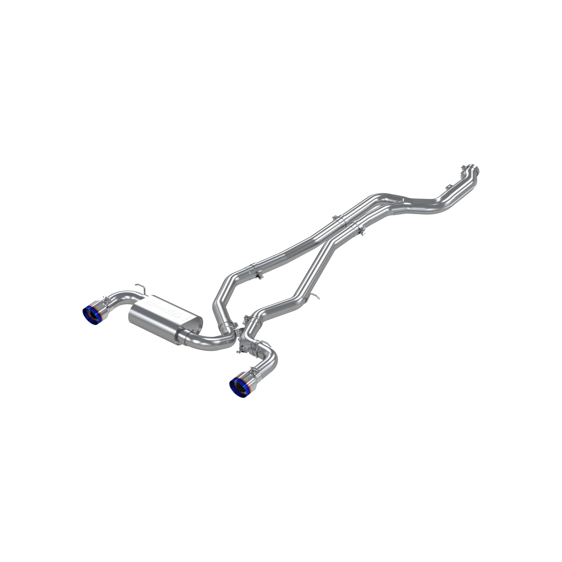 3-Inch Cat-Back, Active Profile, Dual Rear Exit Exhaust, S43003BE | 2020-2026 Toyota Supra