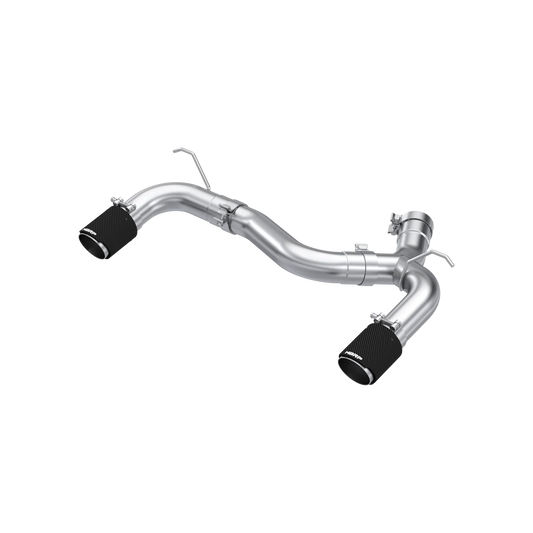 3-Inch Axle-Back, Street Profile, Dual Rear Exit Exhaust, S45003CF | 2017-2021 BMW M240i