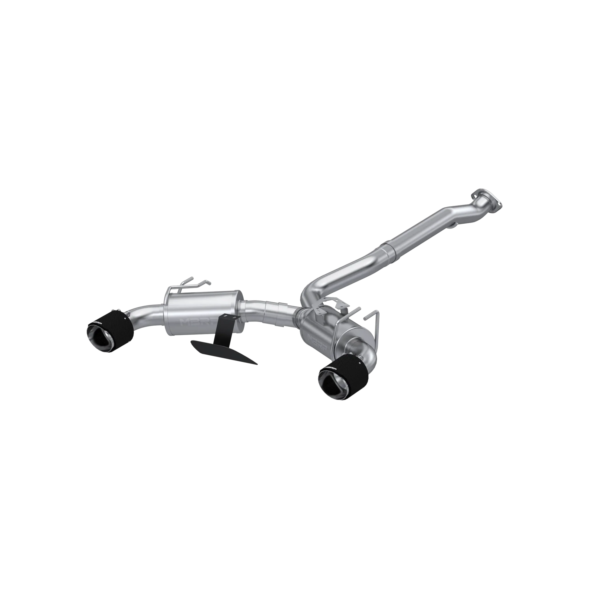 3-Inch Cat-Back, Street Profile, Dual Rear Exit Exhaust, S43023CF | 2023-2026 Toyota GR Corolla