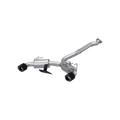 MBRP 3-Inch Cat-Back, Street Profile, Dual Rear Exit Exhaust, S43023CF | 2023-2026 Toyota GR Corolla