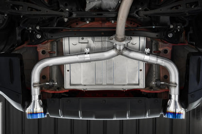2.5-Inch Axle-Back, Street Profile, Dual Rear Exit Exhaust, S48053BE | 2022-2026 Toyota GR86 | 2022-2026 Subaru BRZ