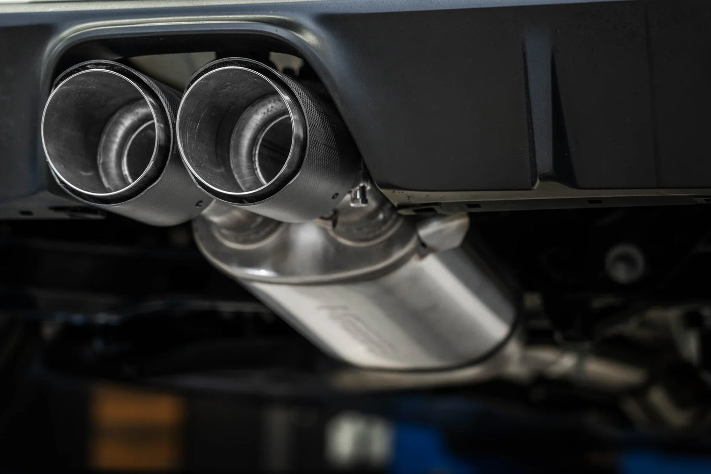 3-Inch Cat-Back, Street Profile, Dual Center Rear Exit Exhaust, S43033CF | 2023-2026 Toyota GR Corolla