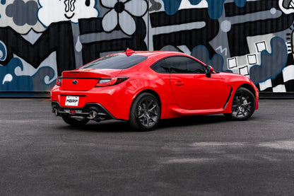 3-Inch Cat-Back, Street Profile, Dual Rear Exit Exhaust, S48043BE | 2017-2026 Toyota GR86 | 2013-2016 Scion FR-S | 2013-2026 Subaru BRZ