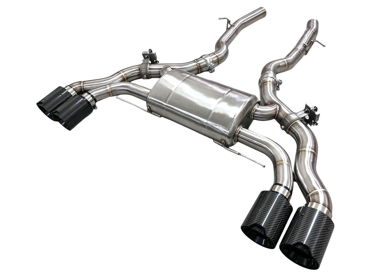 MAD Racing Axle Back Exhaust BMW X3M X4M S58
