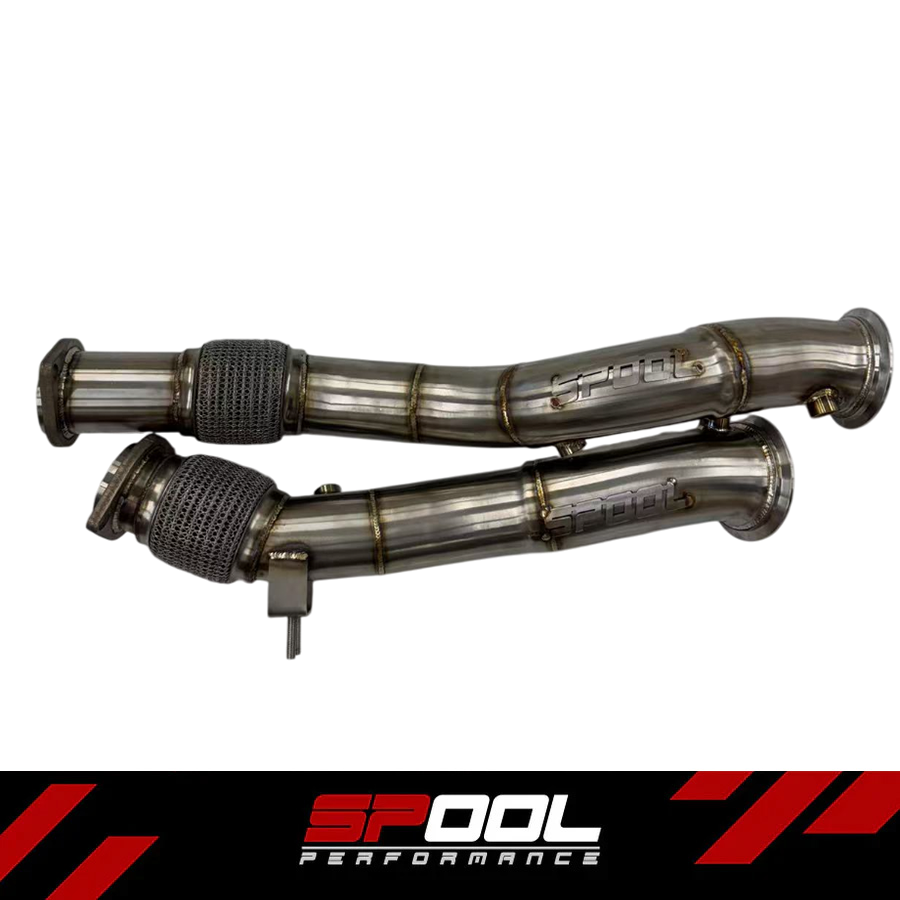 Spool Performance Race Downpipes BMW X3M & X4M S58 F97 F98
