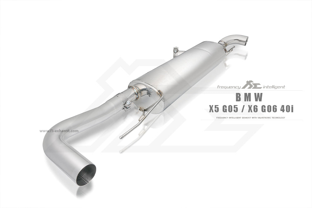 Fi Exhaust Valved Catback Exhaust BMW X5/X6 40i G05/G06 B58