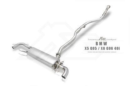 Fi Exhaust Valved Catback Exhaust BMW X5/X6 40i G05/G06 B58