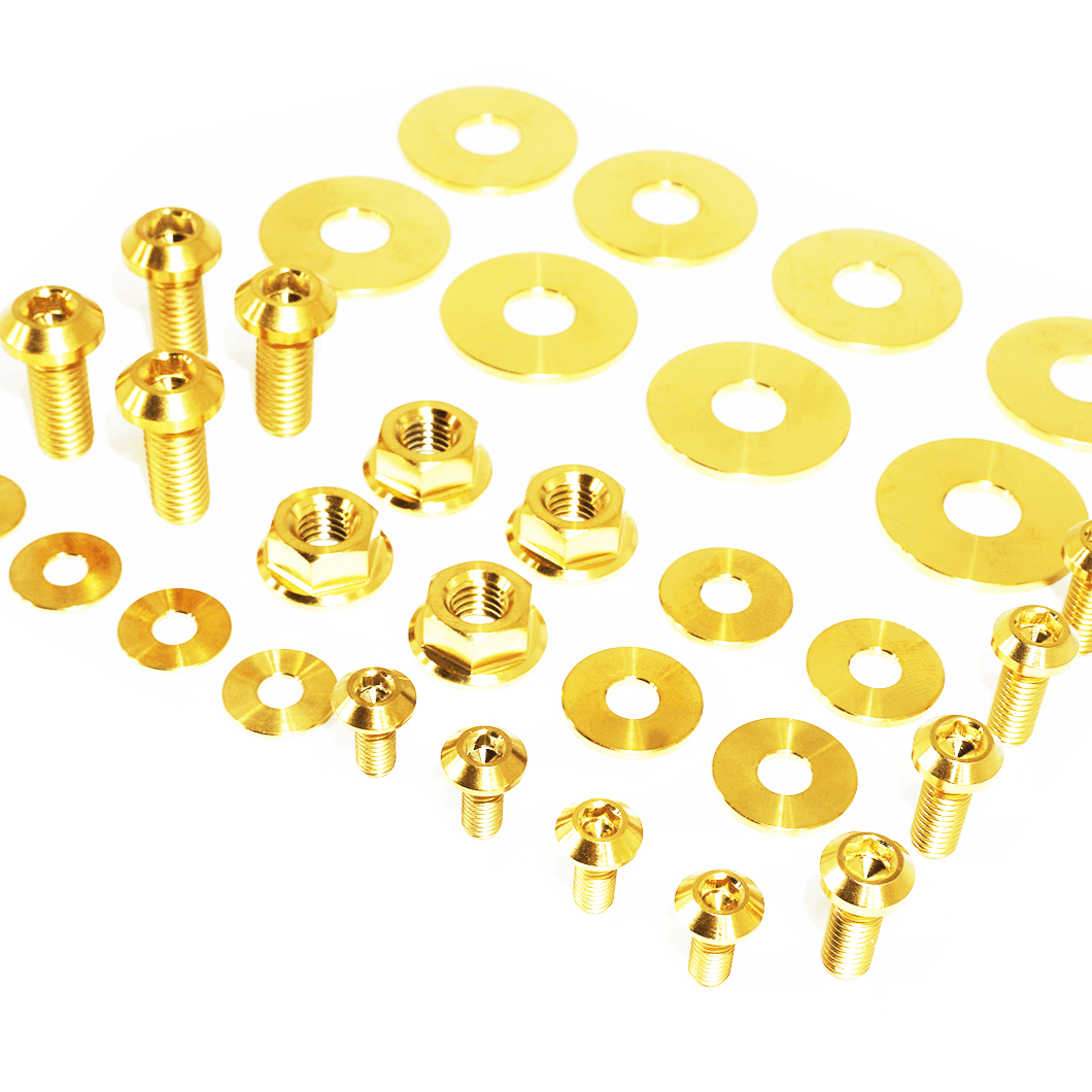 ZSPEC Trunk Area Fastener Kit for Toyota GR86 & Subaru BRZ, Titanium
