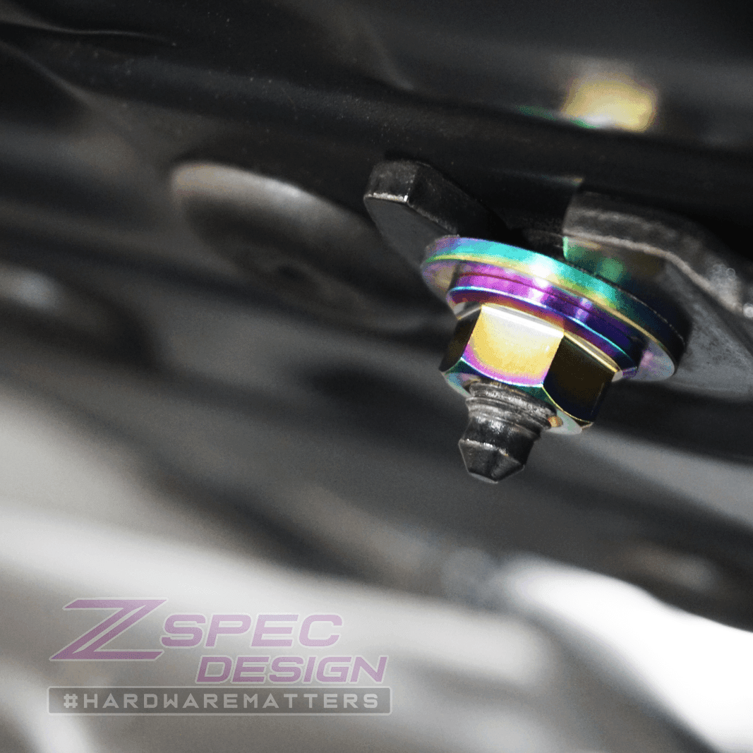 ZSPEC Stage-2 Dress Up Bolts Fastener Kit for '14-19 BMW 435i F32 3.0T, Titanium