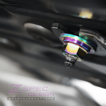 ZSPEC Stage-2 Dress Up Bolts Fastener Kit for '14-19 BMW 435i F32 3.0T, Titanium