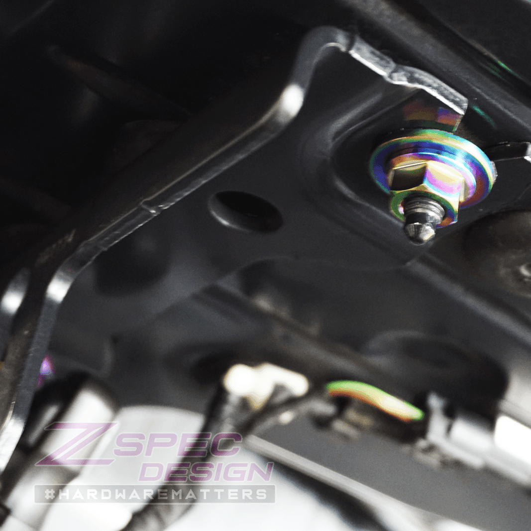 ZSPEC Stage-2 Dress Up Bolts Fastener Kit for '14-19 BMW 435i F32 3.0T, Titanium