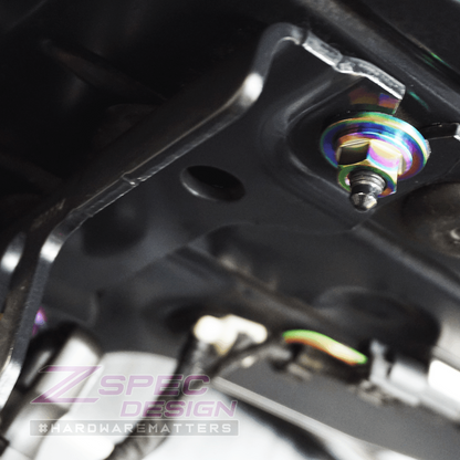 ZSPEC Stage-2 Dress Up Bolts Fastener Kit for '14-19 BMW 435i F32 3.0T, Titanium