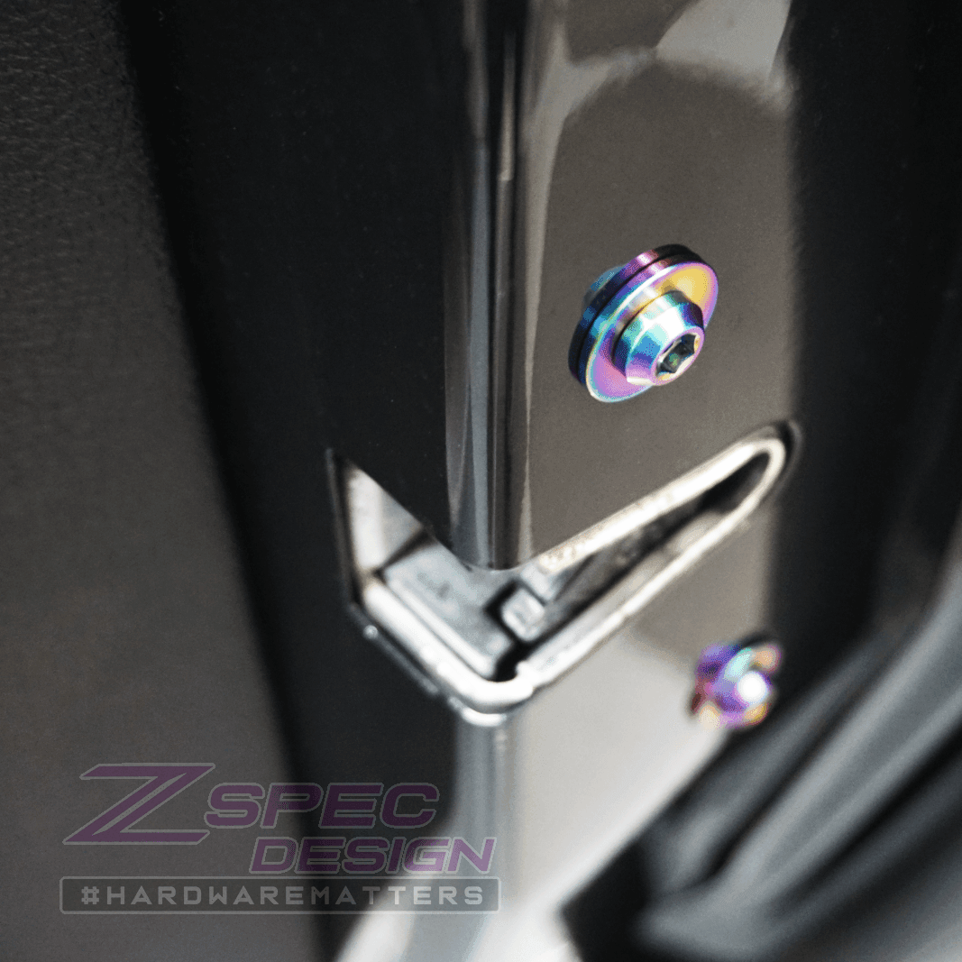 ZSPEC Stage-2 Dress Up Bolts Fastener Kit for '14-19 BMW 435i F32 3.0T, Titanium