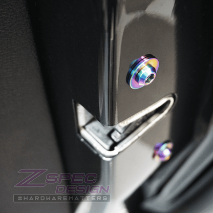 ZSPEC Stage-2 Dress Up Bolts Fastener Kit for '14-19 BMW 435i F32 3.0T, Titanium
