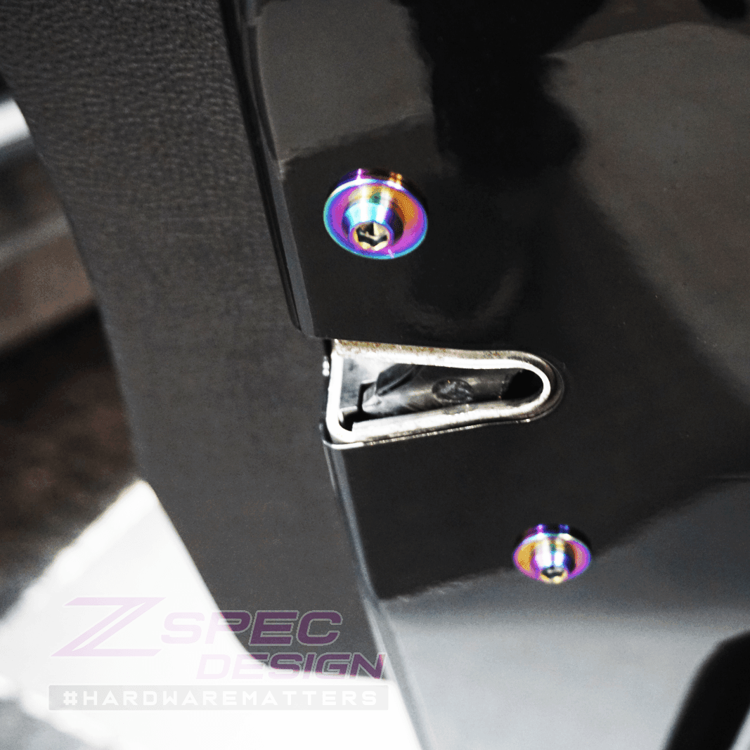 ZSPEC Stage-2 Dress Up Bolts Fastener Kit for '14-19 BMW 435i F32 3.0T, Titanium