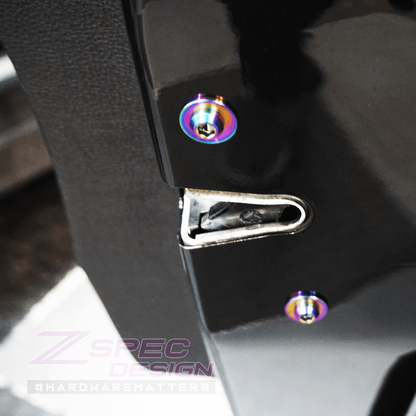 ZSPEC Stage-2 Dress Up Bolts Fastener Kit for '14-19 BMW 435i F32 3.0T, Titanium