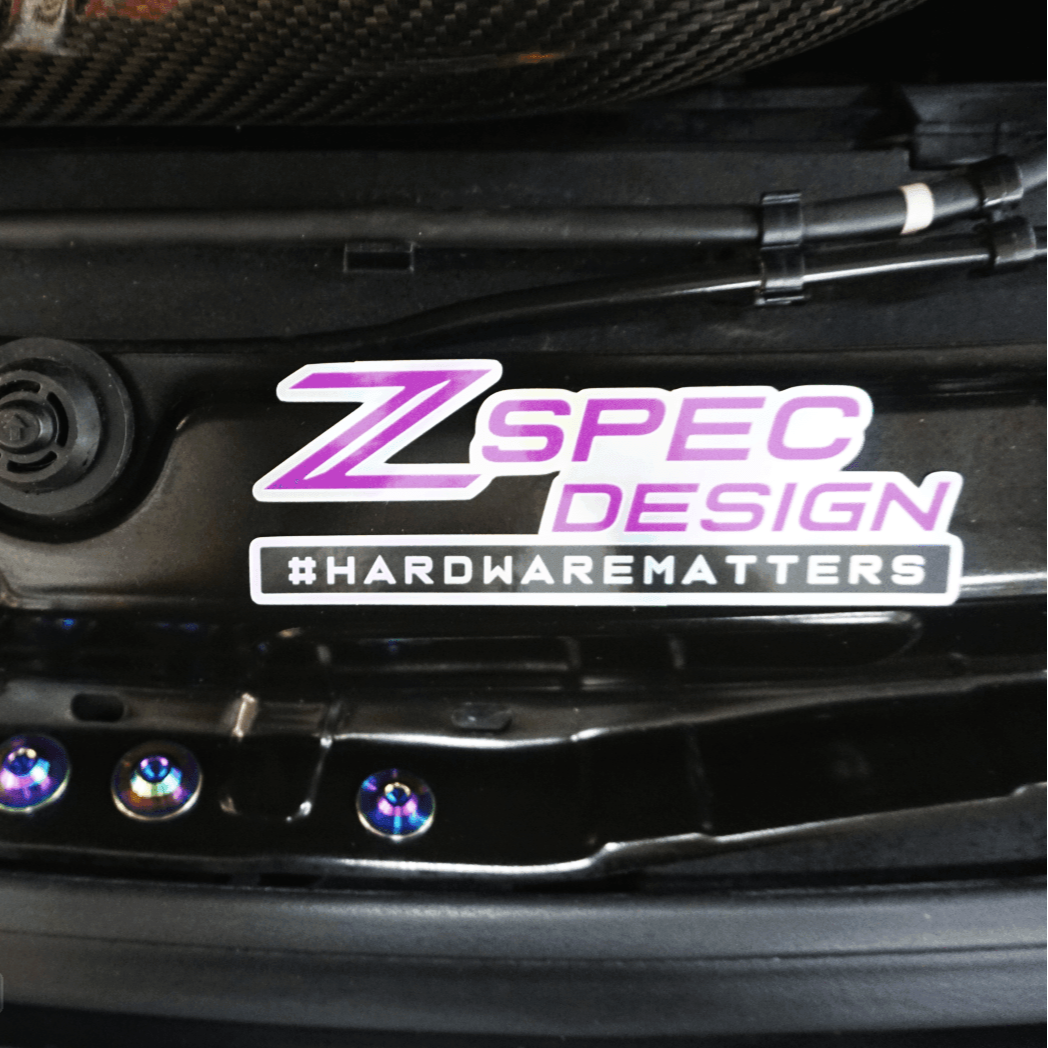 ZSPEC Stage-2 Dress Up Bolts Fastener Kit for '14-19 BMW 435i F32 3.0T, Titanium