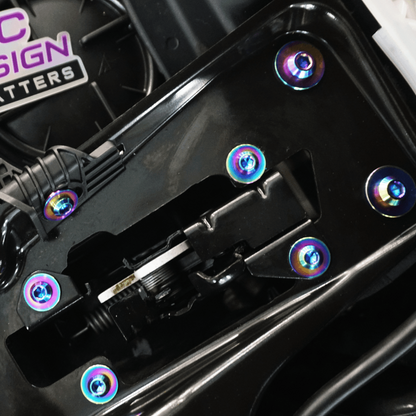 ZSPEC Stage-2 Dress Up Bolts Fastener Kit for '14-19 BMW 435i F32 3.0T, Titanium