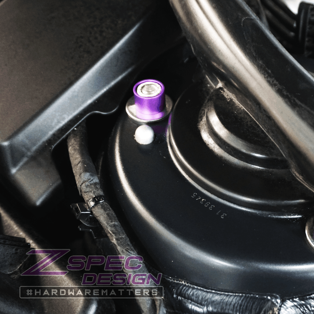 ZSPEC Stage-2 Dress Up Bolts Fastener Kit for '14-19 BMW 435i F32 3.0T, Stainless & Billet