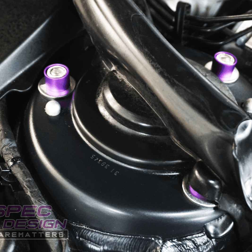 ZSPEC Stage-1 Dress Up Bolts Fastener Kit for '14-19 BMW 435i F32 3.0T, Stainless & Billet