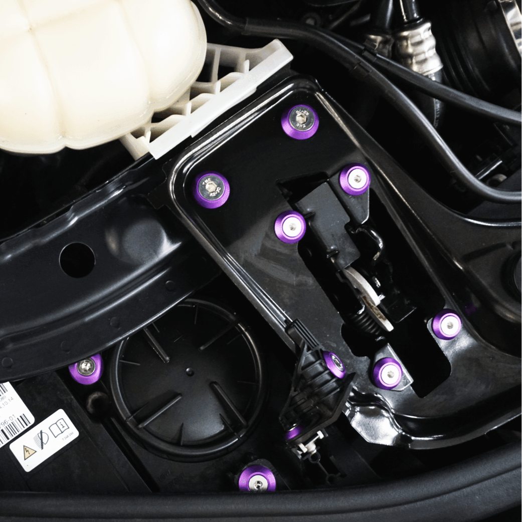 ZSPEC Stage-2 Dress Up Bolts Fastener Kit for '14-19 BMW 435i F32 3.0T, Stainless & Billet