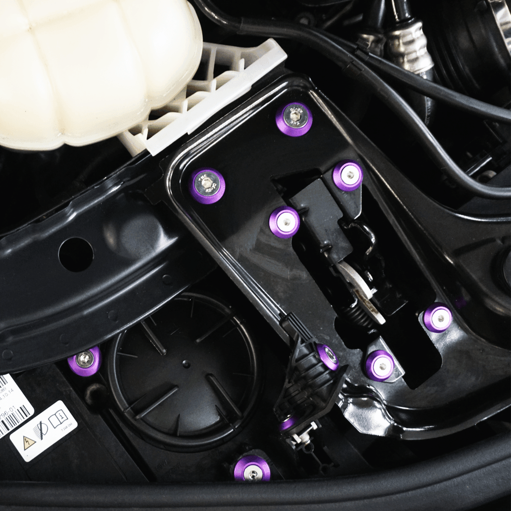 ZSPEC Stage-1 Dress Up Bolts Fastener Kit for '14-19 BMW 435i F32 3.0T, Stainless & Billet