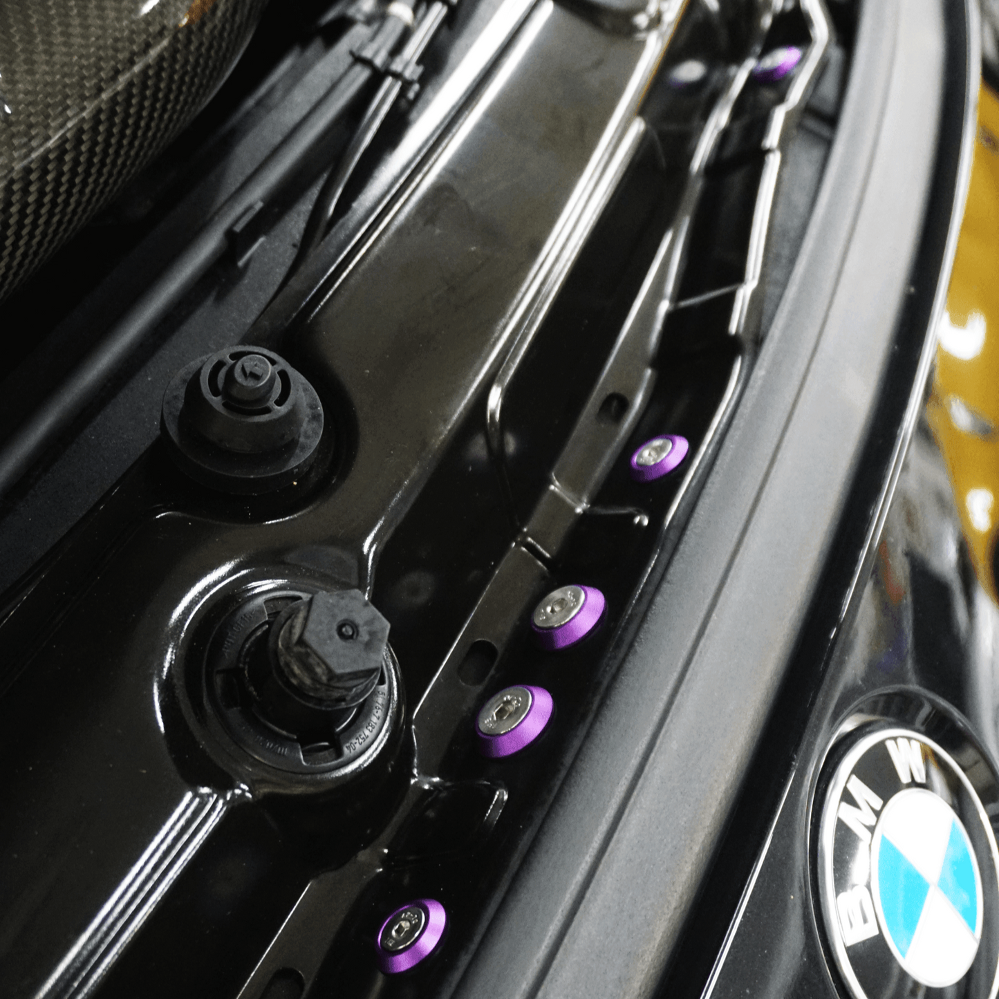 ZSPEC Stage-1 Dress Up Bolts Fastener Kit for '14-19 BMW 435i F32 3.0T, Stainless & Billet