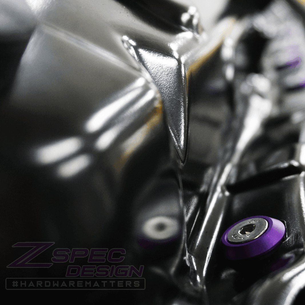 ZSPEC Stage-1 Dress Up Bolts Fastener Kit for '14-19 BMW 435i F32 3.0T, Stainless & Billet