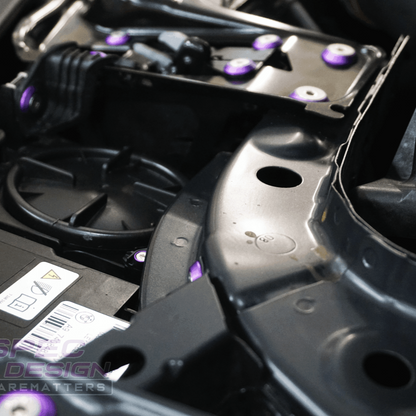 ZSPEC Stage-2 Dress Up Bolts Fastener Kit for '14-19 BMW 435i F32 3.0T, Stainless & Billet