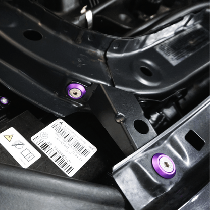 ZSPEC Stage-2 Dress Up Bolts Fastener Kit for '14-19 BMW 435i F32 3.0T, Stainless & Billet