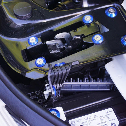 ZSPEC Stage-1 Dress Up Bolts Fastener Kit for BMW 340i F30/F34 3.0T, Stainless & Billet